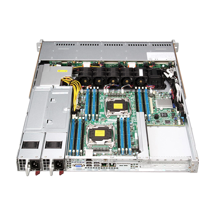 Сервер Supermicro SYS-1028R-TDW CSE-113TQ noCPU X10DDW-i 16хDDR4 softRaid IPMI 1х600W PSU Ethernet 2х1Gb/s 10х2,5" BPN SAS113TQ FCLGA2011-3 (6)