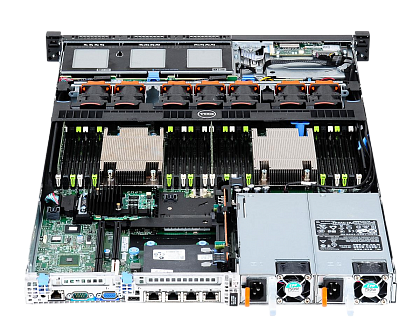 Сервер Dell PowerEdge R630 noCPU 24хDDR4 H730 iDRAC 2х495W PSU Ethernet 4х1Gb/s 8х2,5" FCLGA2011-3 (3)